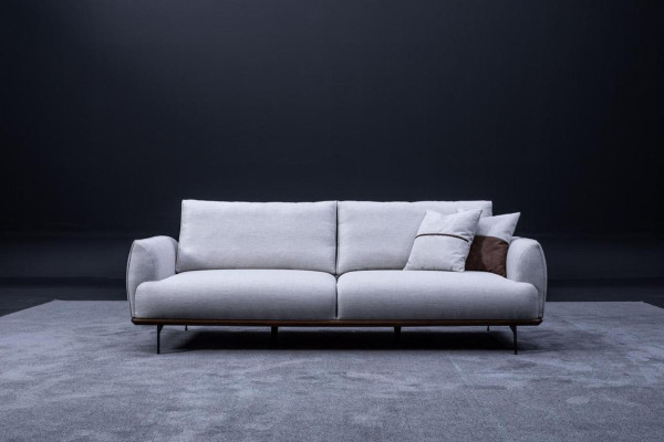 Bankstel Driezitter Fauteuil Set Design Modern Stoffen Bank