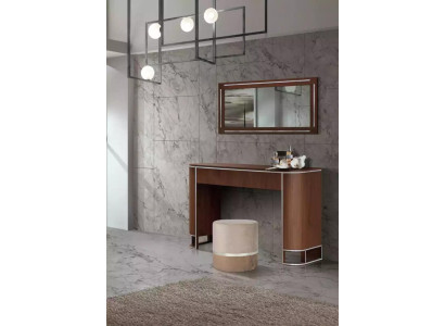 Ontwerper Complete kaptafel + Spiegel Moderne Meubelen Nieuwe Set 2-delig.