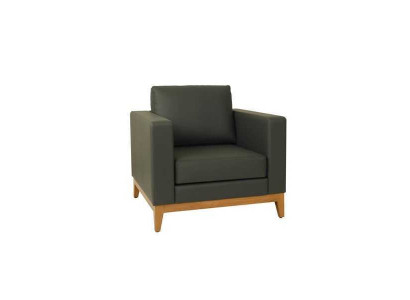 Donkergroene éénzits design fauteuil Relax 1-zitter Kantoor Relaxstoel