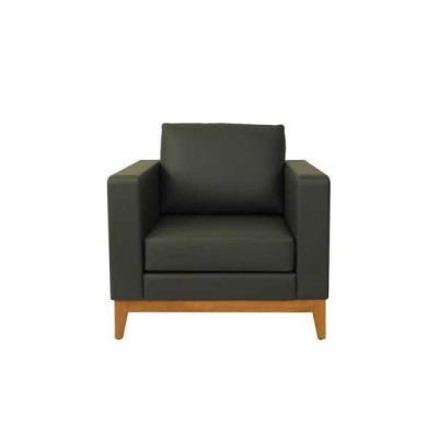 Donkergroene éénzits design fauteuil Relax 1-zitter Kantoor Relaxstoel