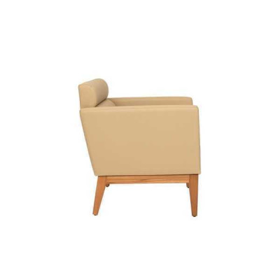 Beige clubsessel Relax 1-zits designer fauteuil woonkamer zitter