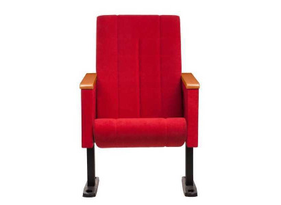 Designer Rode Luxe Stoel 1-Zits Moderne Fauteuil Textiel Houten Meubels