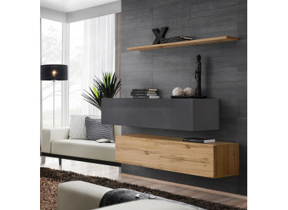 Modern Set Sideboard Inrichting Design Woonkamer Woonkamer Luxe Set 3-delig