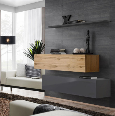 Woonkamer Wandmeubel Set 3-delig Groep Garnituur Kast Hout Meubels Wandplank --> Woonkamer Wandmeubel Set 3-delig Groep Garnituur Kast Hout Meubels Wandplank