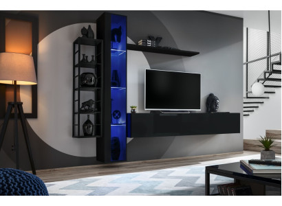 Wandmeubel Zwart Designer TV-stand Woonkamermeubels Meubels Compleet Dressoir