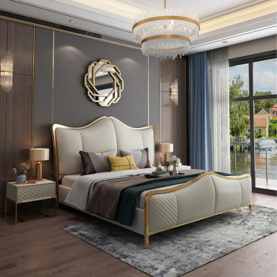 Ontwerp bed Luxe bedden Modern hotel frame Slaapkamer Hotel.