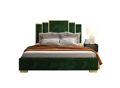 Ontwerp Bed Textiel Luxe Bedden Moderne Hotelstructuur Slaapkamer 180x200