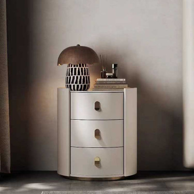 Nachtkastje ladekast bijzettafel nachtkastje 3 laden slaapkamer