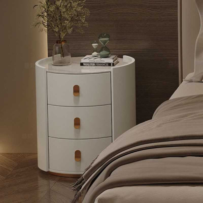 Nachtkastje ladekast bijzettafel nachtkastje 3 laden slaapkamer