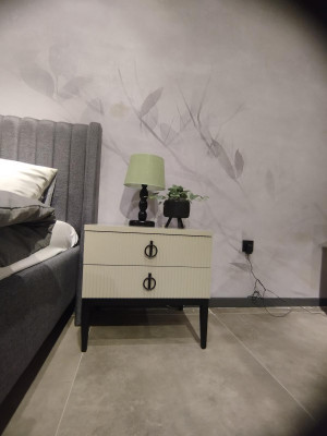 Exclusieve designer nachtkastje Hoogwaardig materiaal en luxueuze uitstraling