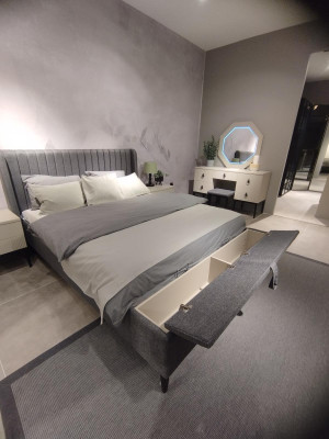 Hoogwaardig Elegant Slaapkamer Bed Designer Tweepersoonsbed Nieuwe meubels