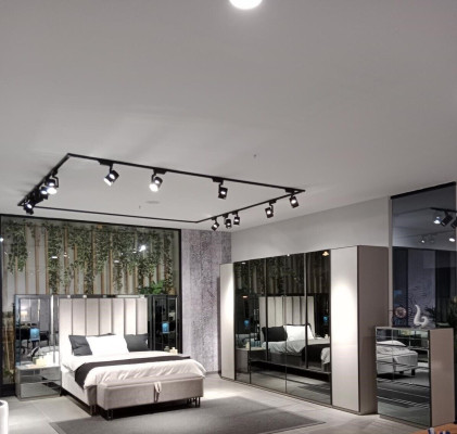 Luxe slaapkamer set, tweepersoonsbed, 2 nachtkastjes, hout, luxe set 3-delig nieuw