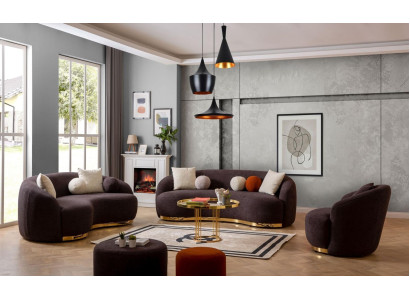 Stil woonkamerset bankstellen designer bankstel 4+3+1 zitmeubelen
