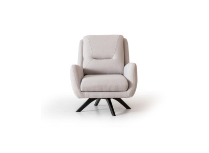 Fauteuil Moderne Witte Woonkamer Zitmeubilair Textiel Luxe Design Meubels Lounge Club