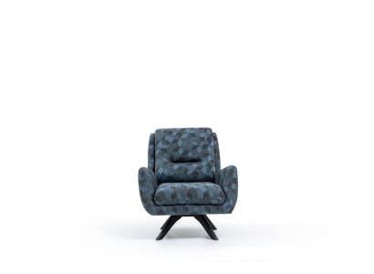 Woonkamer luxe fauteuil grijs Club Lounge Modern Designer meubels inrichting