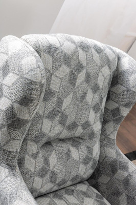 Set 2-delige woonkamersofaset Driepersoonsbank Modern Stoel Textiel