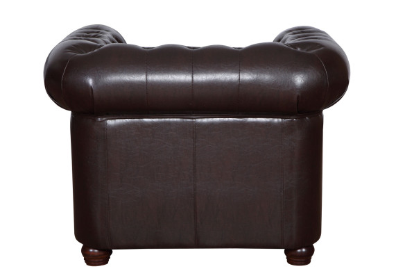 Chesterfield fauteuil tv-bank 1-zitsbank textiel lederen banken stoffering