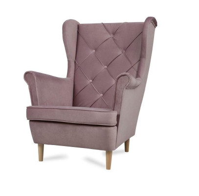 Luxe tv-ontspanning Chesterfield Clubfauteuil Cheserfield Loungestoel 1-zits