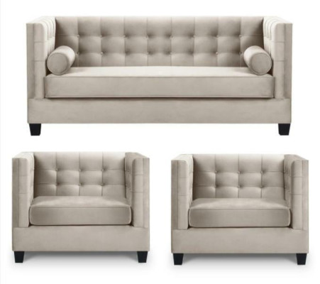Slaapbank Taupe Fauteuil Creatieve meubels Textielstof Nieuw Woonkamerbank