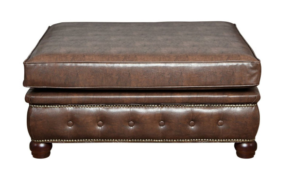 Voetenbank Club Lounge Kruk Chesterfield Textiel Ottomaans Ontwerp Ottomaanse Stof