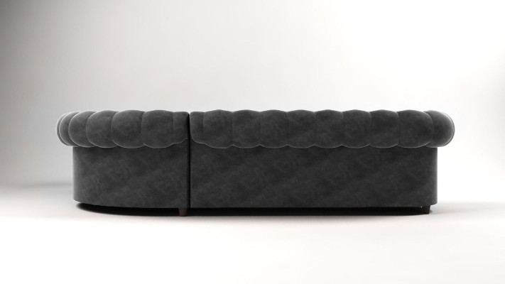 Chesterfield bank woonlandschap hoekbank set hoekbank hoekset