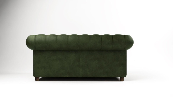 Chesterfield Luxe 2-zitsbank Beklede Bank Stoffen Bankstel Nieuw