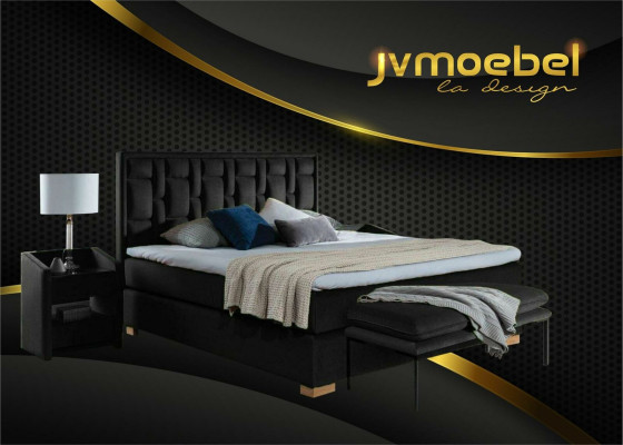 Ontwerp bed slaapkamerset 4-delige set. Nachtkastje 2x zitbank Bedden modern.