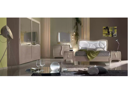 Bed 2x Nightstands 6-piece Bedroom Set Design Modern Luxury Furniture New  Bed 2x Nachtkastjes 6-delige Slaapkamerset Design Modern Luxe Meubels Nieuw
