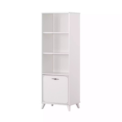 Boekenkast Boekenkast Staand rek Kinderrek Plank Hout Wit Planken