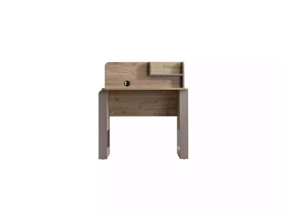 Set bureau hout tafel plank bruin kinderkamer werktafel