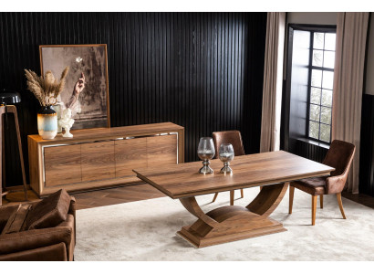 Zitgroep Eetset Stoelenset Eettafel Eetgroep Meubels Tafel 6-delig.