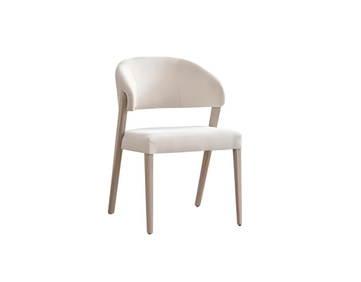 Eetkamerstoel Wit Gestoffeerde Stoel Designer Eetkamer Houten Stoelen Nieuw
