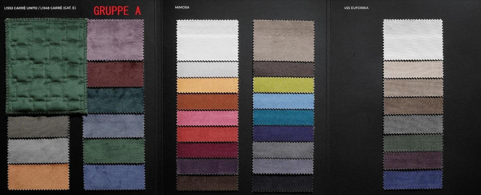 Stoff hoekbank L-vorm bank bank ontwerp bekleding textiel luxe bankstellen