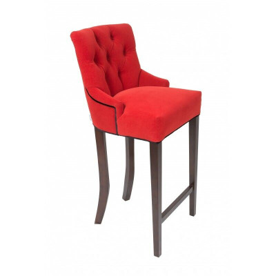 Barkruk Barkruk 2-delige set stof design barkrukken barkruk toonbank stoelen