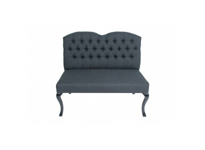 Chesterfield Bank Textiel Zitbanken Decoratie Restaurant Stof Winkel Bank Leer