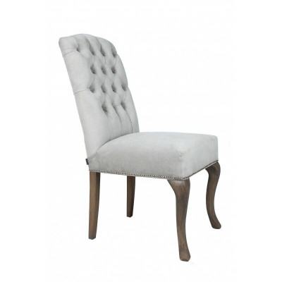 Chesterfield x4 gestoffeerde stoelen Designer Set Stoffen stoelen Luxueuze set van 4  Chesterfield x4 gestoffeerde stoelen Designer Set Stoffen stoelen Luxueuze set van 4