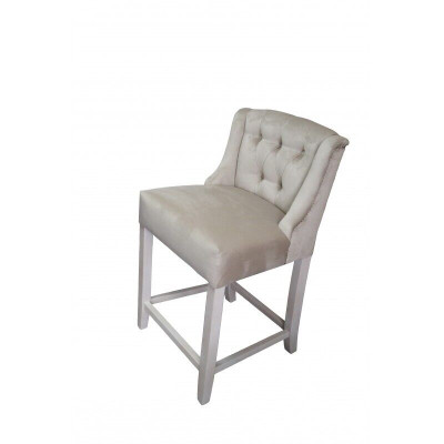 Exclusieve x4 Chesterfield barkrukken Barkrukken Stoffen zitplaatsen Designer 4-delige set