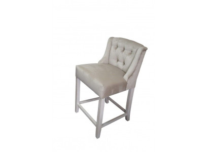 Exclusieve x4 Chesterfield barkrukken Barkrukken Stoffen zitplaatsen Designer 4-delige set