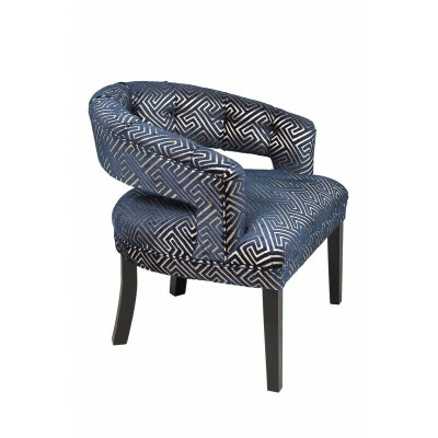 Grijze-beige Chesterfieldstoelen Luxe fauteuils met armleuningen Designer set van 2.