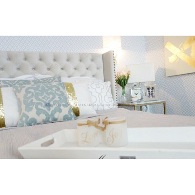 Chesterfield Bed Gestoffeerd Dubbel Hotelbed Slaapkamer 140x200cm Bruin Nieuw