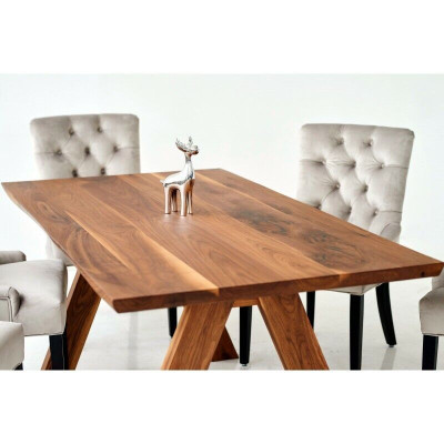 Tafel Moderne eettafel Houtontwerp Houten tafel Woonkamertafels Eetkamer