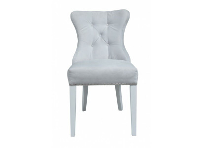 Ontwerper Chesterfield stoelen Beklede stoelset Stoelen Textiel bekleding Zitplaatsen 10x Set