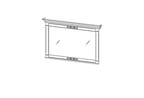Spiegel Houten Frame Grote Wandspiegel Klassieke Designer Spiegel - Model FL-L2