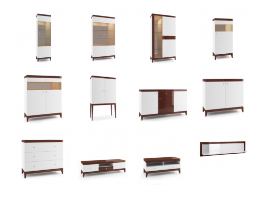 Ontwerp wandspiegel met plank designer spiegel woonkamer gang XXL VIA VI-P1