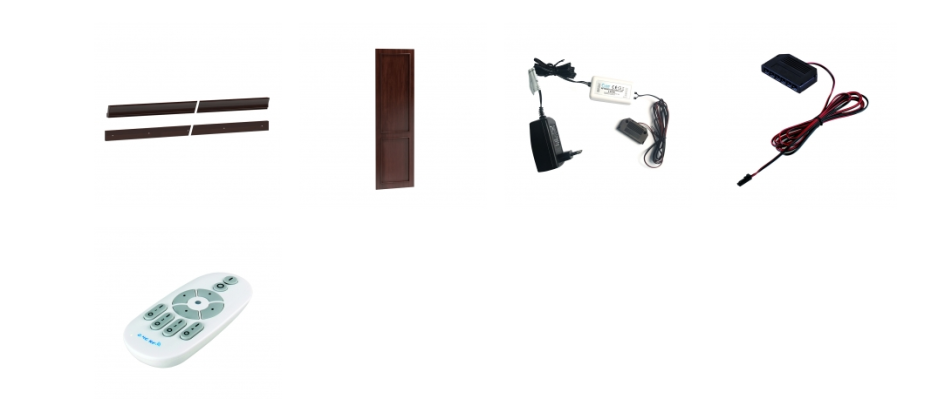 Systeemkantoor Meubels Decoratie Vitrine Archiefkast Klassieke houten kast Plank