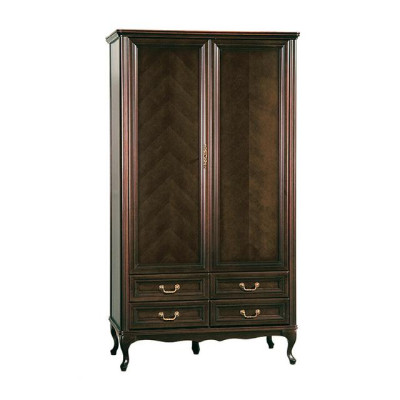 Kledingkast Kast Italiaanse meubels Hout Antieke Stijl Massief hout Klassiek