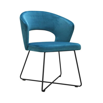 Moderne fauteuil groep 8 stoelen set met groene bekleding en armleuning.