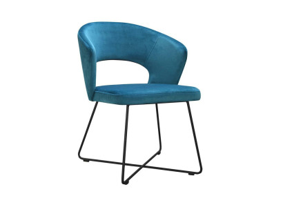 Moderne fauteuil groep 8 stoelen set met groene bekleding en armleuning.