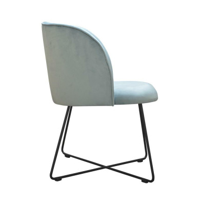 Stoel 8x Eetkamer Gestoffeerde Stoel TV Lounge Textiel Zit Fauteuil Set Nieuw