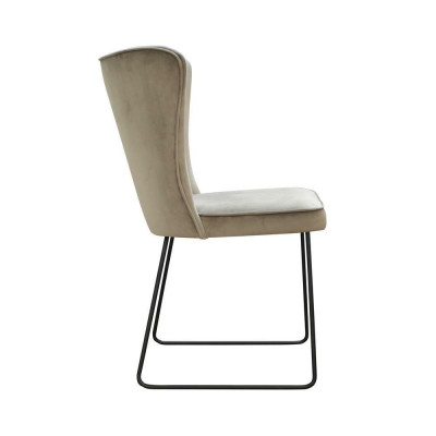 Stoel 4x Stoel Eetkamer Lounge Set Nieuw Club TV Beklede Stoel Textiel